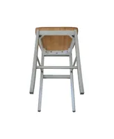 International Concepts X-back Barheight Stool