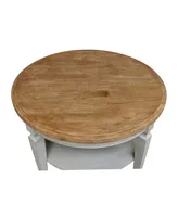 International Concepts Vista Round Coffee Table