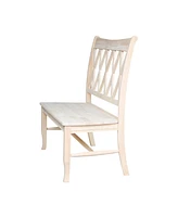 International Concepts Double X-Back Bench