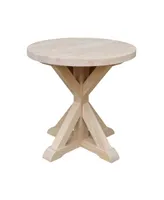 International Concepts Sierra Round End Table