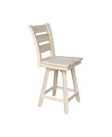 International Concepts Tuscany Counter height Stool with Swivel and Auto Return