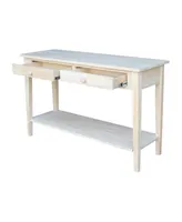 International Concepts Spencer Console Server Table