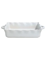 Casafina by Costa Nova Cook & Host Large White Rectangular Baker