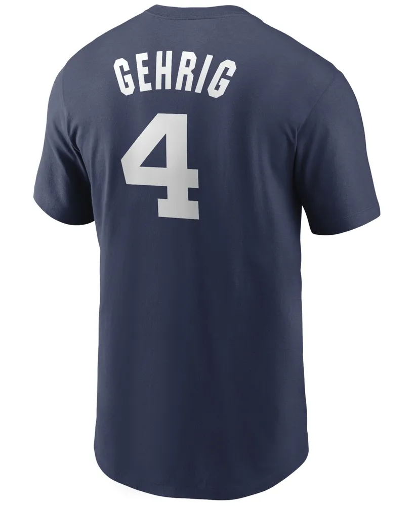 Youth Nike Derek Jeter Heathered Gray New York Yankees Player Name & Number  T-Shirt