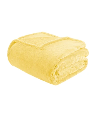 Intelligent Design Microlight Oversized Plush Blanket