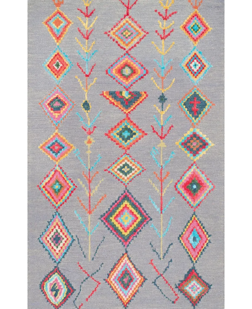 nuLoom San Miguel Hand Tufted Belini 7'6" x 9'6" Area Rug