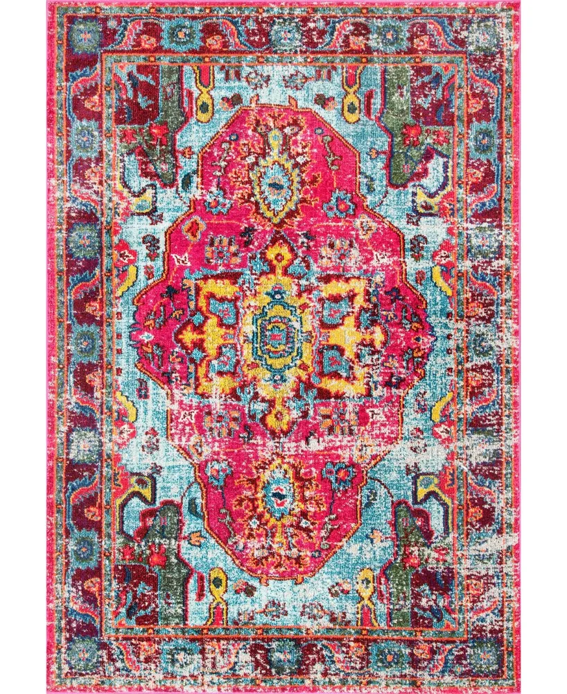 nuLoom Casablanca Vintage-Inspired Corbett Boho 6'7" x 9' Area Rug