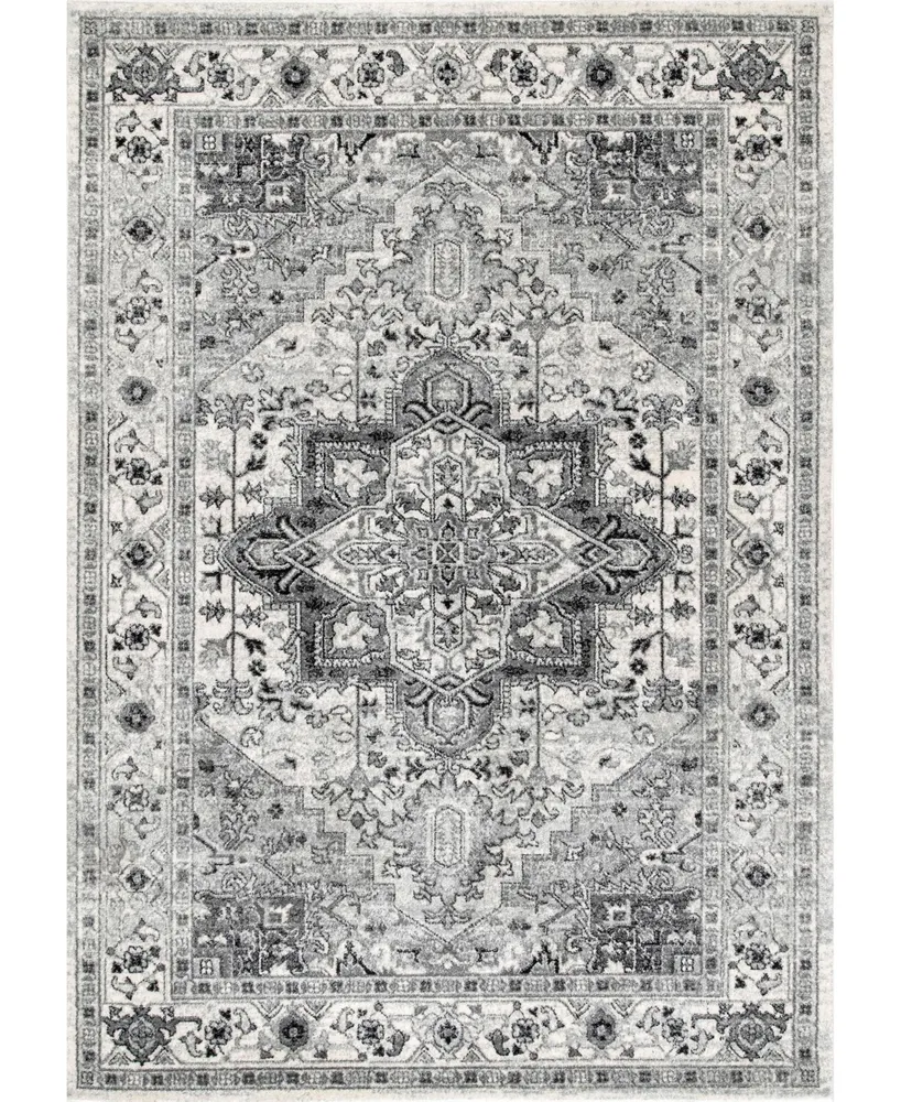 nuLoom Bodrum Fancy Persian Vonda 6'7" x 9' Area Rugs