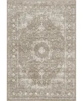 Nuloom Amber Vintage Inspired Persian Paisley Brown Area Rug