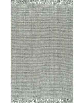 nuLoom Natura Collection Chunky Loop 8'6" x 11'6" Area Rug