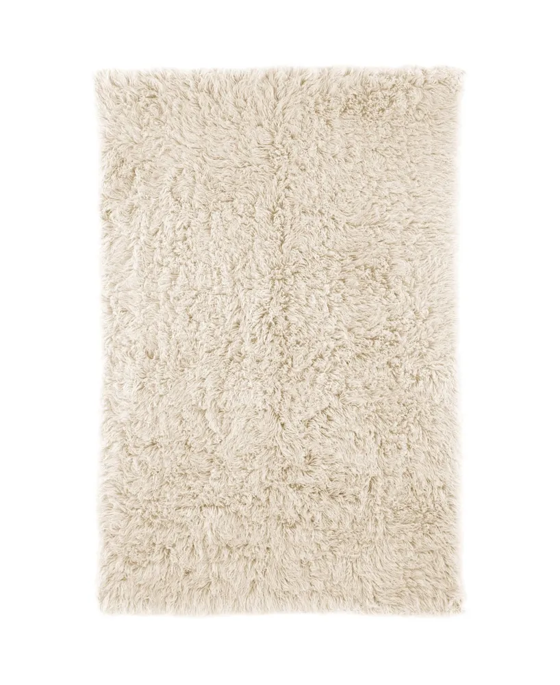 nuLoom Flokati Greek Alexis Flokati Neutral 6' x 9' Area Rug