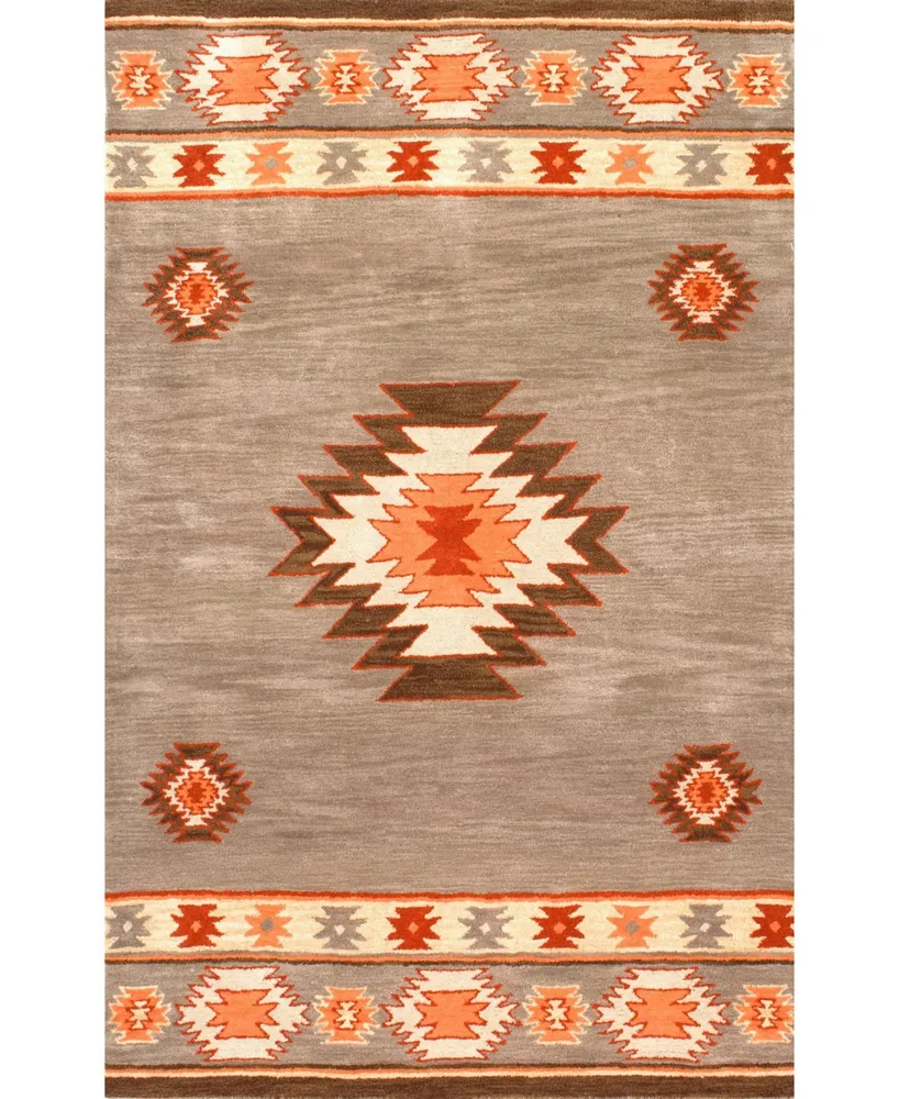 nuLoom Florence Shyla Abstract 7'6" x 9'6" Area Rug