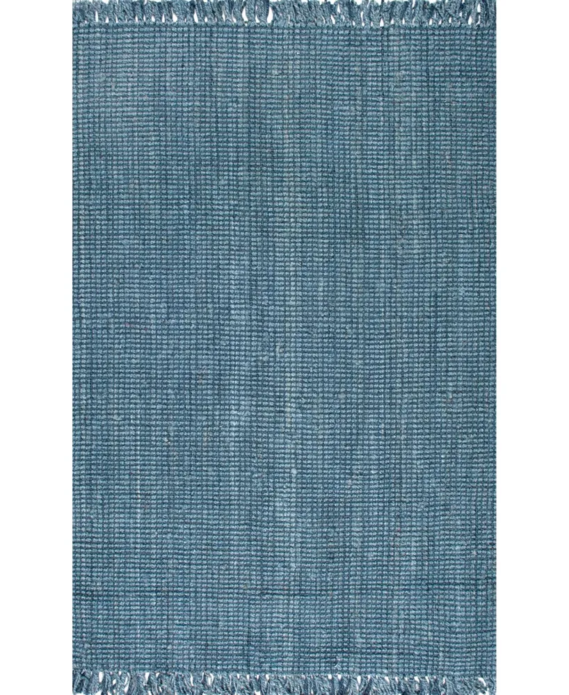 nuLoom Natura Collection Chunky Loop 8'6" x 11'6" Area Rug