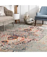 nuLoom Casablanca Distressed Persian Sarita 5'3" x 7'7" Area Rug