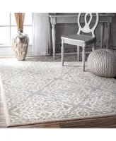 nuLoom Bodrum Ombre Contessa Gray 6'7" x 9' Area Rug