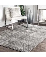 nuLoom Bodrum Sarina Diamonds 4' x 6' Area Rug