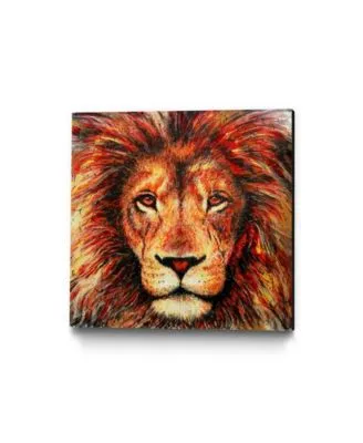 Eyes On Walls Dino Tomic Lion Museum Mounted Canvas
