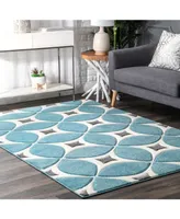 nuLoom Cine Gabriela Contemporary 5' x 8' Area Rug