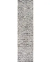 nuLoom Smoky Contemporary Sherill Ripple Gray 8'2" x 11'6" Area Rug