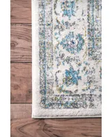 nuLoom Bodrum Vintage-Inspired Persian Verona 6'7" x 9' Area Rug