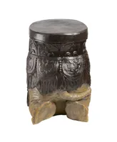 Design Toscano the Sultans Elephant Sculptural Side Table