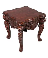 Design Toscano Lord Raffles Grand Hall Lion Leg Side Table