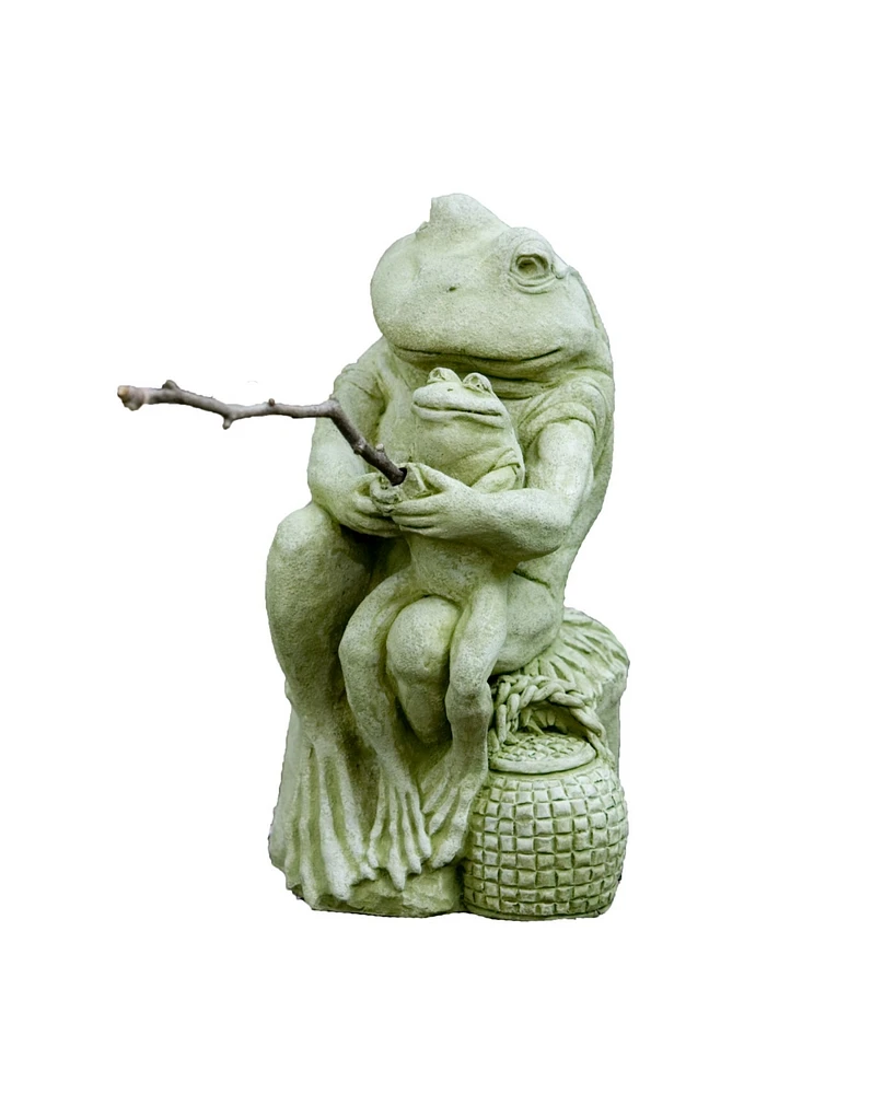 Campania International Gone Fishing Garden Statue