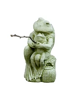 Campania International Gone Fishing Garden Statue