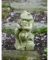 Campania International Gone Fishing Garden Statue