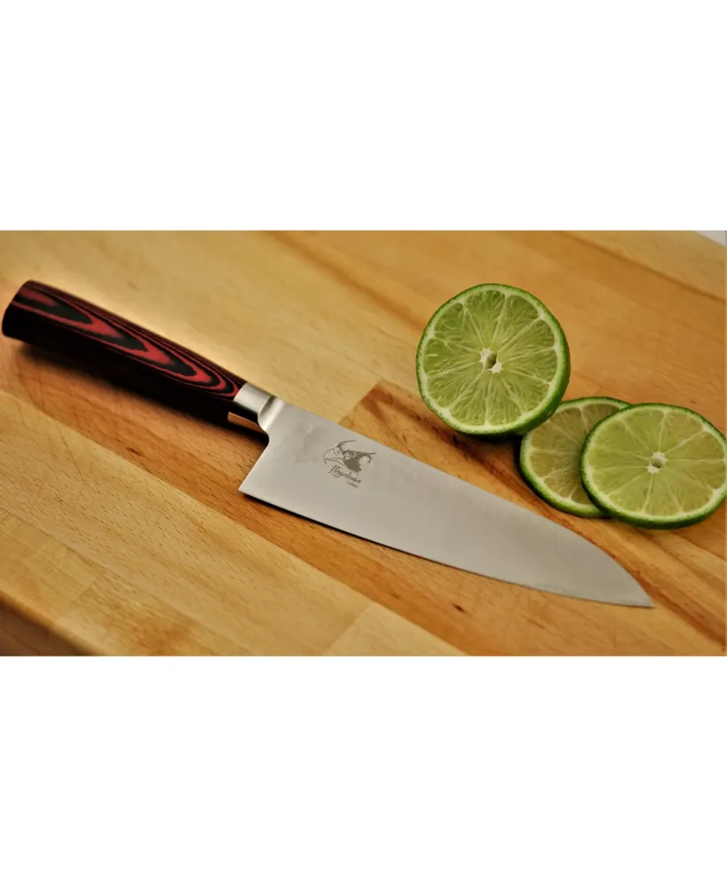 Hayabusa Cutlery 6 Chef's Knife - Burgundy