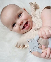 Tiny Teether Baby Designs Silicone and Beech Teether