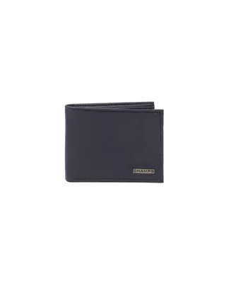 Men's Champs Leather Rfid Top-Wing Wallet Gift Box