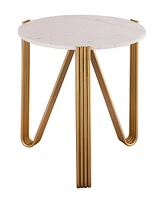 Tov Furniture Aya Marble Side Table