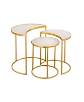 Tov Furniture Crescent Nesting Tables, Set of 3