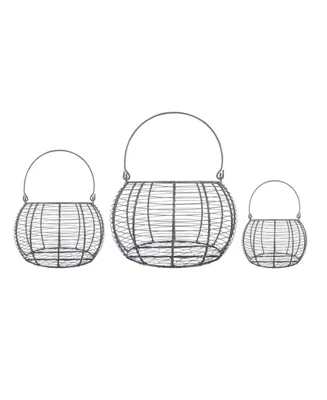 Design Imports Vintage-like Basket Set of 3