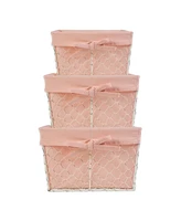 Design Imports Chicken Wire Liner Set of 3
