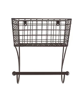 Design Imports Small Farmhouse Towel Rack