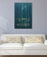 Empire Art Direct Sailing 2 Arte de Legno Digital Print on Solid Wood Wall Art, 45" x 30" x 1.5"