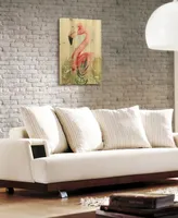 Empire Art Direct Watercolor Flamingo Composition Ii Arte de Legno Digital Print on Solid Wood Wall Art, 24" x 18" x 1.5"