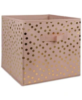 Design Imports Non-woven Polyester Cube Dots Millennial Square Set of