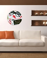 Empire Art Direct Boss Lady Frameless Free Floating Tempered Glass Panel Graphic Wall Art, 24" x 24" x 0.2"
