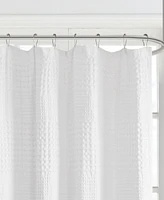 Madison Park Arlo Waffle Shower Curtain, 72" x 72"