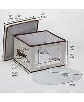 Household Essentials Dinner Plate Storage Box