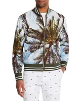 Brooklyn Brigade Men's Slim-Fit Tobago Reversible Bomber Jacket