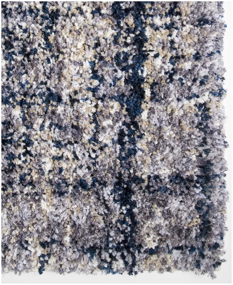 Orian Cotton Tail Cross Thatch 6'7" x 9'6" Area Rug