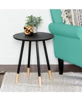 Honey Can Do Round End Table