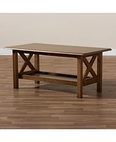 Furniture Reese Modern Rectangular Coffee Table