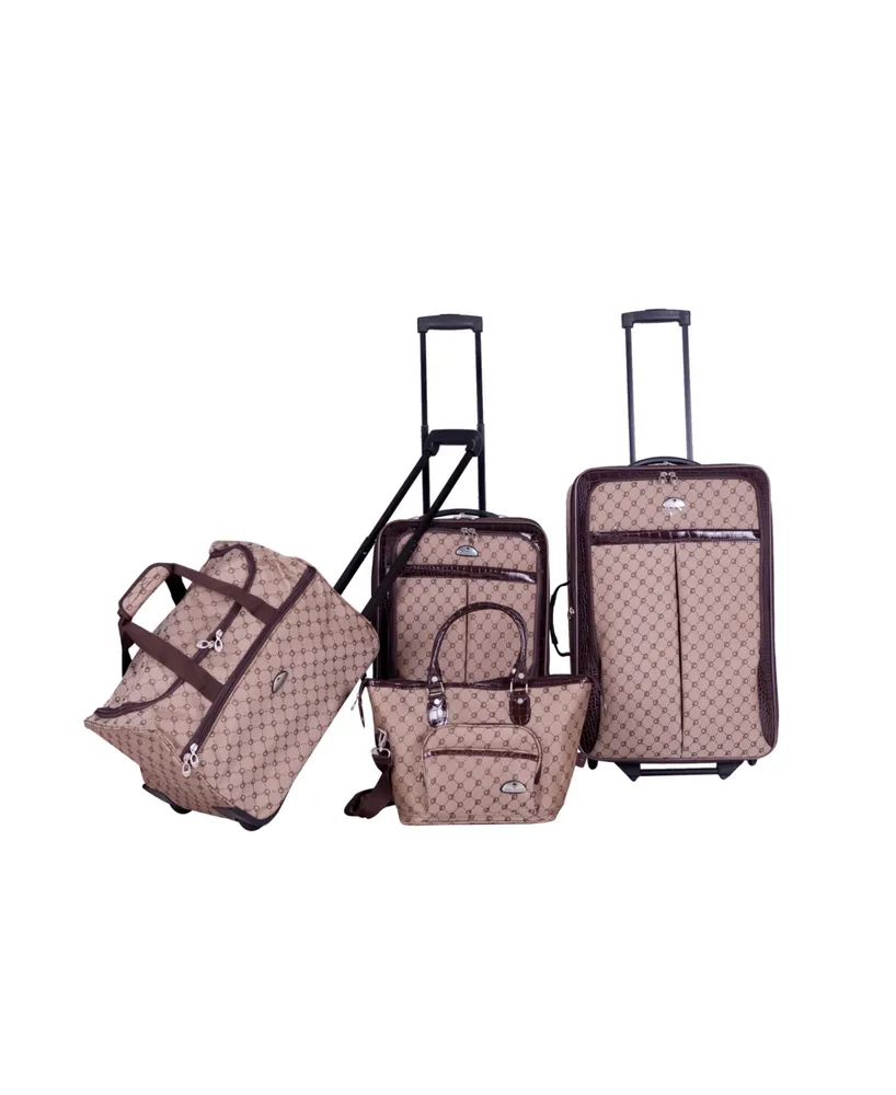 American Flyer Signature 4 Piece Luggage Set