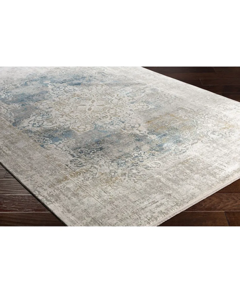 Surya Solar Sor- Mist 3' x 8' Runner Area Rug