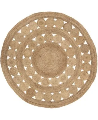 Closeout Surya Sundaze Sdz 1008 Wheat Round Area Rug